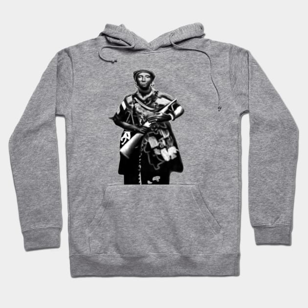 Yaa Asantewaa Ashanti Queen Hoodie by Merchweaver